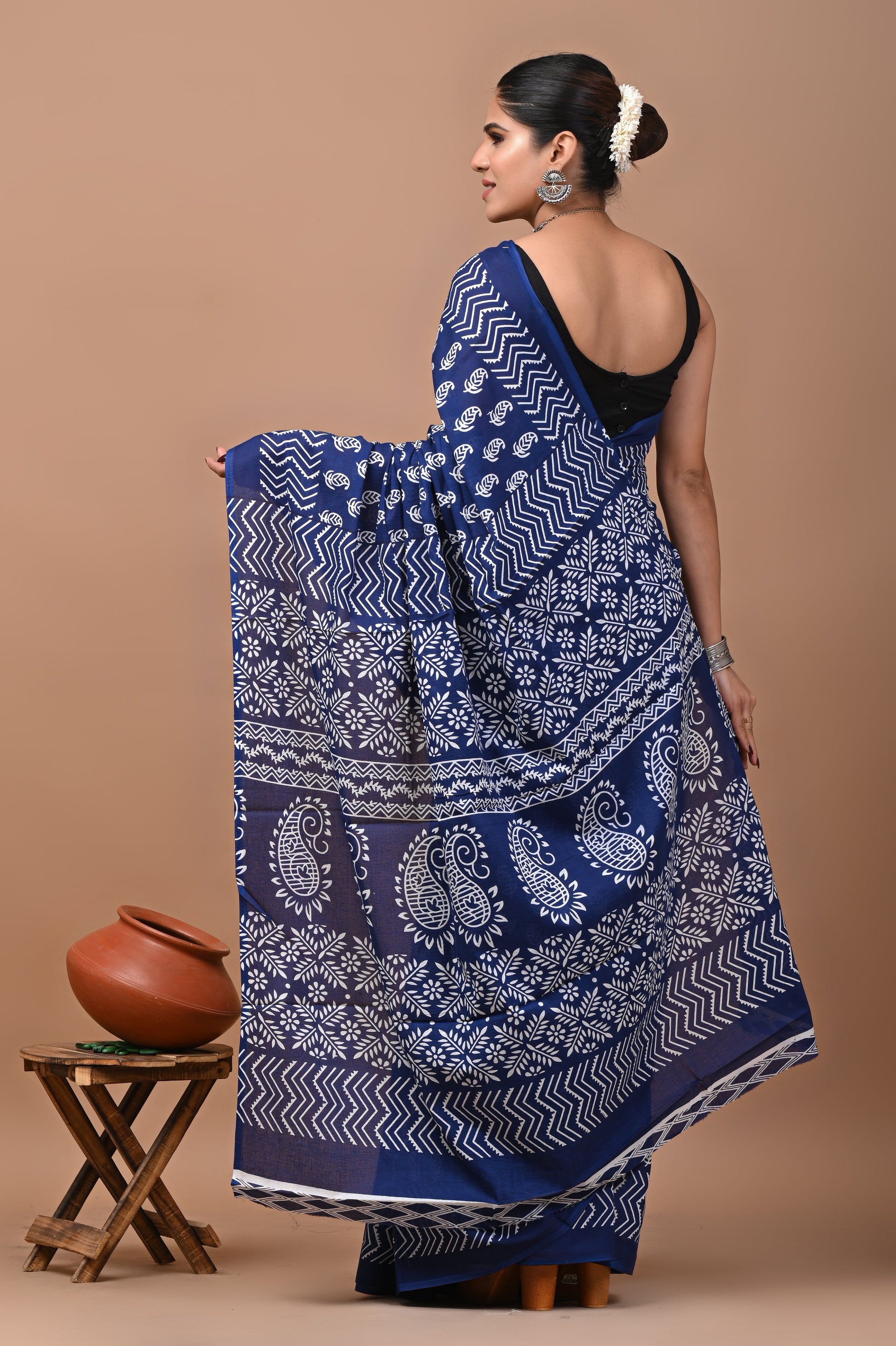 Jaanvi fashion Handicrafts Ikat Hand Block Print Jaipuri Katoen Mulmul Jaanvi fashion Handicrafts Ikat Hand Block Print Jaipuri Katoen Mulmul