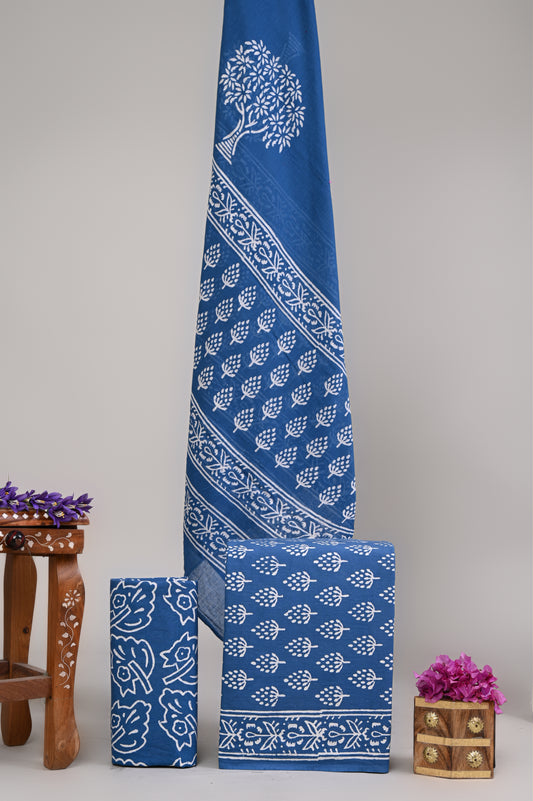 Exclusive Cotton Suit With Cotton Dupatta